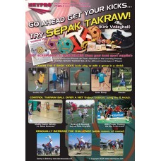 Sepak Takraw Instructional-Action Poster