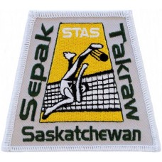 Sepak Takraw Saskatchewan Embroidered Patch